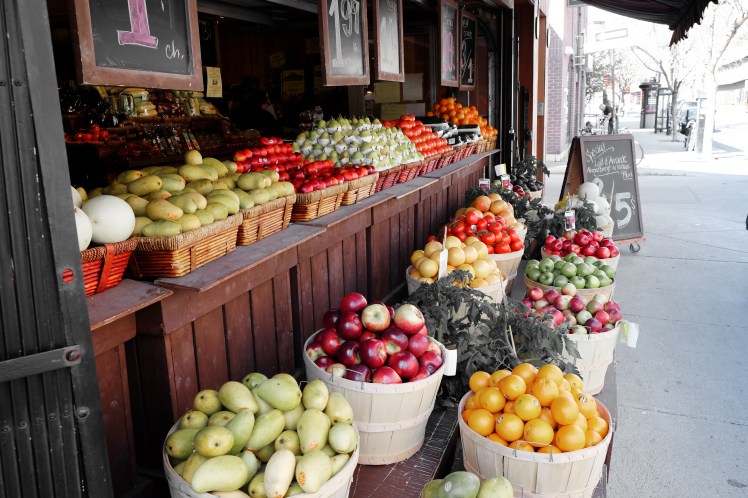 fruits and vegetables